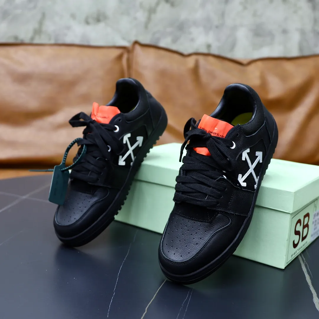 Men's shoes: 462💰💶【off-white】👫 Original one-to-one replica, high-end quality🥳The latest model has not been listed on the official website yet, the top version. Fabric: Imported original leather splicing Lining: Imported breathable mesh Outsole: Original rubber soft, light and wear-resistant Outsole Male 38-44 (customized for 45 and 46)